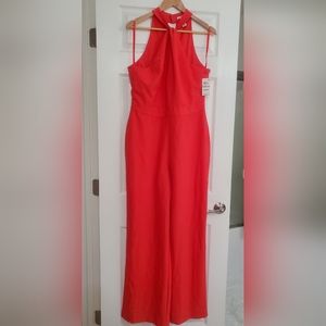 Bar III Jumpsuit, Orange, Size12